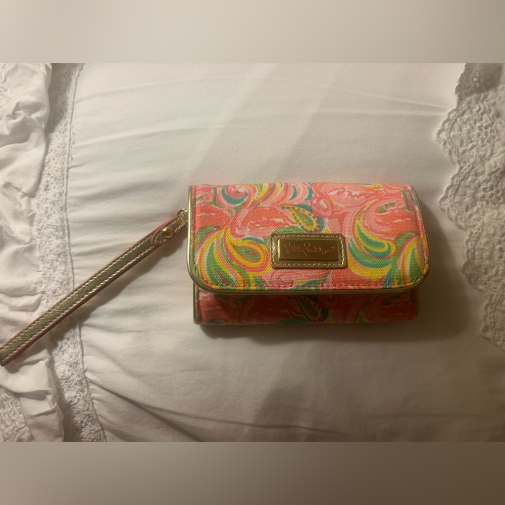 Lilly Pulitzer Colorful Wristlet